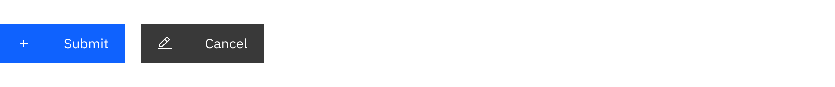 An example of when to pair a primary and secondary button together.