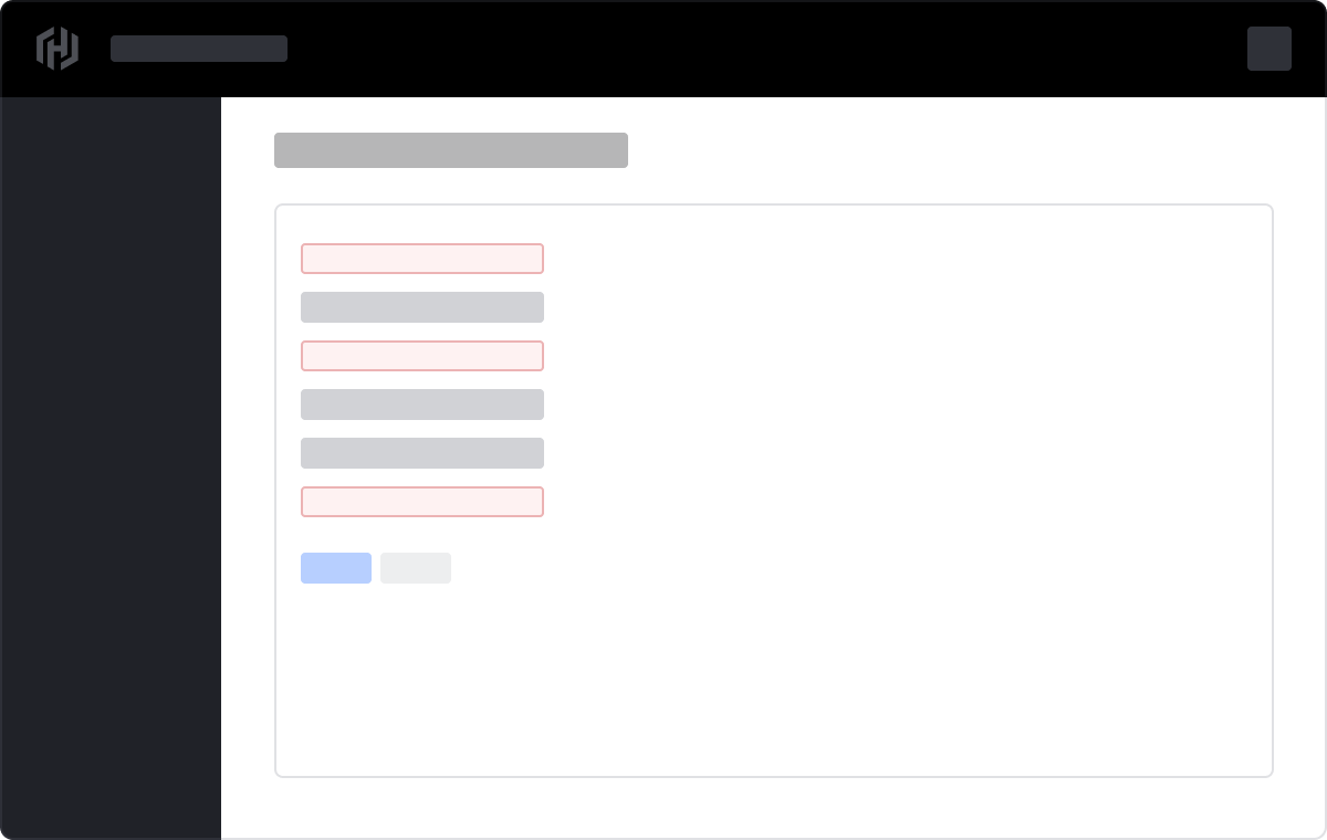 Example of client side form validation